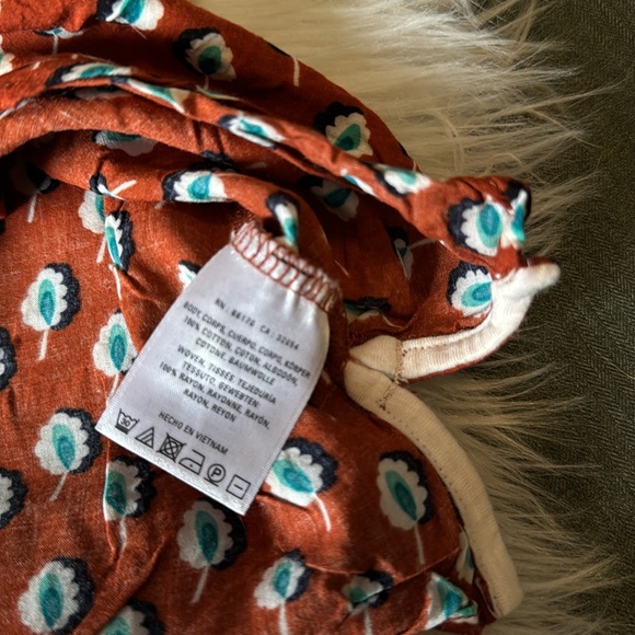 A n t h r o p o l o g i e • Meadow Rue two tone tee - Picture 5 of 7